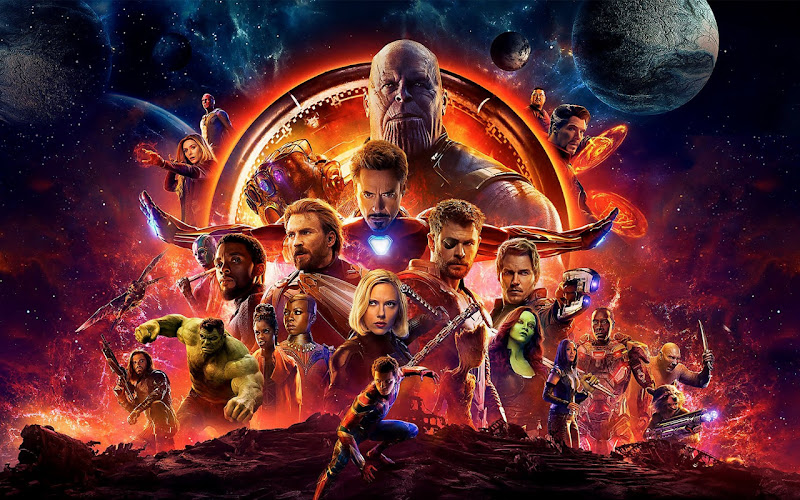 Avengers Infinity War 3D